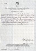 1850 (April 18) cover to "Altona by Hamburg" endorsed "Pr John Bartlett via London" with superb strike of the unframed 'GPO/[crown]/AP+18/1850/SOUTH AUSTRALIA' cds & rated "6" in red, London transit b/s of 3JY3/1850 in red & rated "8" for inwards shiplett - 3