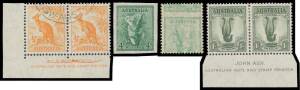 Mostly mint collection the Zoological Types with lots of varieties notably a specialised study of the &frac12;d all printings, also Perf 13&frac12;x14 including &frac12;d McCracken Imprint pair with Crack through Imprint (Late State) CTO, &frac12;d imprint strips of 4 x2 & block of 