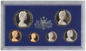 AUSTRALIA: 1969-83 Proof sets in plastic for 1969, 1970, 1972-74, 1975-79 (x2 of each), 1980, 1981, 1982 (x2) & 1983. All with foam and certificates; plus 1980 1981 1983 & 1984 (x2) all without foam and/or certificates. (25 sets)