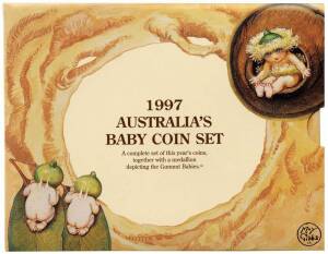 AUSTRALIA: 1993-97 Gumnut series sets of 5, Cat $845. (5 sets)