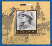 AUSTRALIA: Ten Dollars 1993 $10 Fraser/Cole & Fraser/Evans First & Last Folio numbered 326/900; 1993 $10 Eminent Women Folio with a pane of stamps & Black Serial numbers (x2), Cat $720.