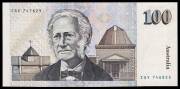 AUSTRALIA: One Hundred Dollars 1990 Fraser/Higgins with Mismatched Serial Numbers, 'ZGV 747825' at left & 'ZCV 746825' at right, Unc.