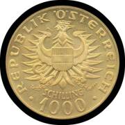 AUSTRIA: Gold group with 1908 10C EF, 1892 20C F, 1915 20C & 1 ducat restrikes, 1931 100sh F and 1976 1000sh Unc (total 1.6718oz agw). (6)