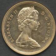 CANADA: Gold $10 1961 &frac12;oz .9999 pure, EF. - 2