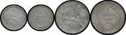 GERMAN NEW GUINEA: 1894 1pf to 5 mark set of 7, mixed grades to EF, the 1pf and 2pf with traces of original orange lustre. (7)