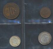 GERMAN NEW GUINEA: 1894 1pf to 5 mark set of 7, mixed grades to EF, the 1pf and 2pf with traces of original orange lustre. (7) - 3