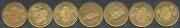 HUNGARY: Gold 10k Franz Joseph 1904, 1910, 1911 (5) & 1912, VF. (8) - 2
