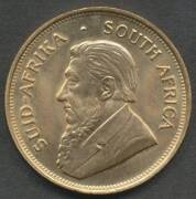 SOUTH AFRICA: 1975 proof Krugerrand 1oz gold agw, small rim nicks. - 2