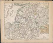 MAPS: 1855 Justus Perthes "Russland" and "Ostesee-Laender", 1870s A&C Black "Prussia", 1918 Times Atlas "Baltic States & East Prussia", 1920 Harmsworth's New Atlas "Poland" and "Baltic Provinces", and 1951 large folio map of the "Baltic Sea" showing ship