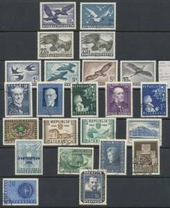 Europe collected over many years, from the early issues onwards with Austria in 2 volumes, Belgium, Czechoslovakia, Hungary in 2 volumes, Italy, Netherlands and Russia (majority Occupation issues), both mint and used, partially specialised with shades, p