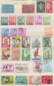 Collector's remainders and duplicates in 13 stockbooks with Canada, USA, South America, GB plus 1970s FDCs, Europe, French Colonies, Africa, Japan, Australia 1980s FDCs, Stamp Packs, mint sets & on/off-piece in packets.