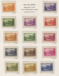 Islands collection with Christmas Island 1958-88 almost complete, Nauru 1916-97 a few gaps in the earlier issues but with Seahorses 2/6d & 5/- (*), Norfolk Island, 1947-97 almost complete, Samoa 1962-97 almost complete; some duplicates and a few Cocos and