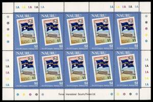 Pacific Islands array with Nauru 1924-93 in three stockbooks, strength in MUH decimals with singles, sets and souvenir sheets all in various quantities including 1984 Pictorials sheetlets of 9, 1989 Legend of Eigigu blks of 4 x2 etc; Papua New Guinea 1952