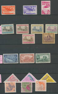 The balance of the consignment from many different countries. One for the bargain-hunters! (many 100s)