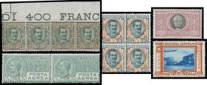 ITALY: 1852-1960s starting with Papal States, Modena, Naples, Neapolitan Provinces, Parma, Romagna, Sardinia, Sicily and Tuscany, unused & used, Italy from 1863 with early mint pairs, strips of 3 and blocks up to x9 including 1926 2L50c block 2**/2*, mint
