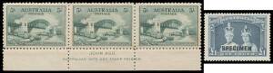 Mint pre-decimal in nine stockbooks with First Wmk 2d Roo 'CA' Monogram corner block of 6 BW 5(2)z, Engraved 1d Plate Number Blocks 1-4, 1928 Kooka M/S x2, 1/- Large Lyrebird Imprint Blocks x2, KGV Heads including Single Wmk 1&frac12;d black-brown Harrison Impri