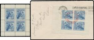Very useful range mostly mint with Kookaburra M/S ** & used on domestic cover, 1930s Commemoratives basically complete (the 5/- Bridge is CTO), Robes Thick Paper, Arms overprinted 'SPECIMEN', &pound;sd Navigators etc, also a few KGV perf 'OS', plus some Decimal