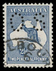 - 2&frac12;d indigo BW #9bb, well centred, crisp Melbourne cds, Cat $350. Advertised retail $250.