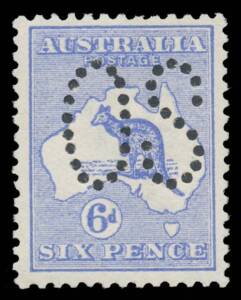 - 6d ultramarine, the faintest evidence of having been mounted, Cat $425. Advertised retail $375. Superb!