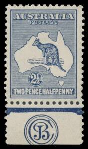 2&frac12;d indigo 'JBC' Monogram single BW #10(2)zc, well centred, Cat $2250.
