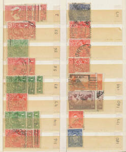 Two large cartons with 1974-95 Australia Post packs in various quantities, pre-decimal and decimal used collections, a range of FDCs & PSEs, AAT mint & used, majority fine. Decimals face value not calculated by us. (1000s)