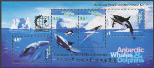 Collection to late-1990s on Seven Seas hingeless pages with extras including booklets AFL Centenary booklets set & a range of Stamp Exhibition overprints including AAT for Singapore '95 and Capex '96, some minor duplication, unmounted. (100s)