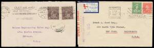 MACHINE CANCELLATIONS: Extensive collection of in two large cartons mostly on cover with a good range of 1913-30s continuous-types, strength in the 1940s to 1960s with some very scarce localised slogans, some Paid types & varieties (inverted slogans & inv