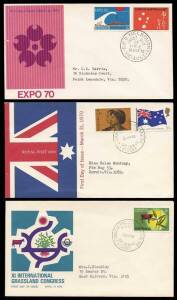 1970-98 Australia Post collection largely complete in binders, plus Antarctica 1967-98 including. Base sets and PSEs, vast majority unaddressed. Best offer! (100s)