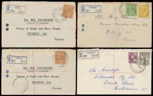 Extensive collection from 'A.1 MINE SETTLEMENT' to 'YARRA JUNCTION' with numerous closed offices including 'ANCONA/VICTORIA', 'ASCOT VALE CENTRAL W.2' (rated RRRR), 'BAMBILL' (RRR), 'CHARLEROI' (RRR), '__ DROUIN SOUTH' ('TO' Removed; RR), 'GOULBURN WEIR' 