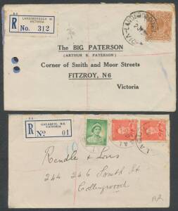 Incongruent labels & cds inscription on label different from the datestamp including 'BULLARTO RAIL' & 'BULLARTO cds, 'CHRISTMAS HILLS' & 'CHRISTMAS HILL' (error, rated RR), 'GALAQUIL RS' & 'GALAQUIL' (rated RR), 'Gellibrand River' & 'GELLIBRAND' (error, 