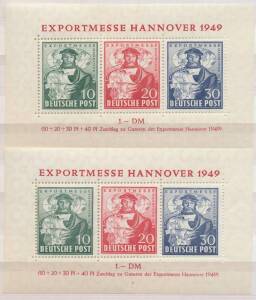 1945-2006 useful collection in nine albums, including Allied Occupation Zones, East and West Germany, M/Ss and booklets, the majority of the earlier material used, 1960s onwards majority MUH, duplication in parts, mainly fine. (1000s)