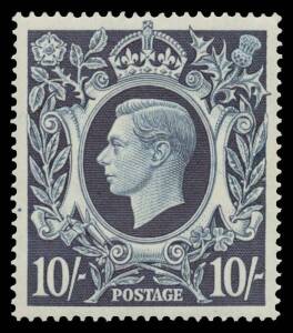 1937-53 Selection comprising 1937-47 KGVI &frac12;d to 2&frac12;d with the Watermark Sideways SG 462a-466a & with the Watermark Inverted (from booklets), 1939-48 High Values SG 476-8b, 1951 Festival High Values SG 509-5012 & Waterlow Castles SG 536-9, unmounted, Cat &pound;9