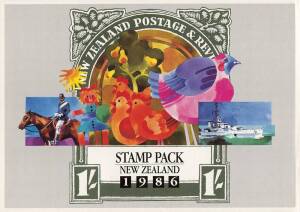 1975-2007 array of post office packs including Ross Dependency Japanese and French versions. Face value $NZ1100+.