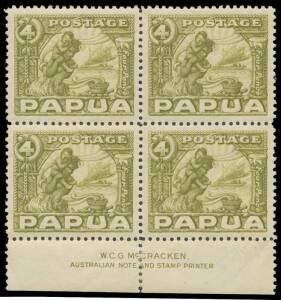 Imprint blocks of 4 comprising Pictorials 1d 1&frac12;d 2d & 3d + McCracken 4d (upper units lightly mounted), Protectorate (blocks of 6), Jubilee (the 1d 3d & 5d with Apostrophe Flaws), Coronation (the first unit in each mounted), Possession Airs & 1939 Airs, un