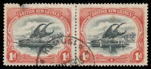 POSTMARKS: Handy little group including a fair 'KOKODA/BRITISH NEW GUINEA', 'KANOSIA', very fine half-strike of 'KUMUSI', 'POST OFFICE RIGO', 'TAMATA ND' etc. The 'KUMUSI' used in period - pre-1906 - is highly rated: complete examples sold in the Prestige