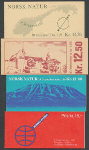 SWEDEN: 1858-1988 in six albums with the earlies mostly used and duplicated, 1958 onwards appear to be all MUH including booklet panes and booklets, also includes a range of Officials, back of the book issues and two albums of duplicates, earlier years mi