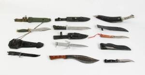 Hunting & sporting knives, 20th Century. (48 items)