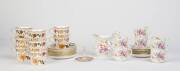 Crown Derby coffee ware, &nbsp;jug, ring stand & tea ware. (30 items)