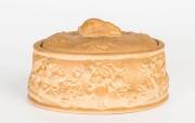 A Wedgwood stoneware game dish and cover, English, 19th Century.&nbsp;26cm wide