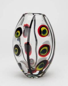 Murano art glass vase, Italian c 1950s. 18cm.&nbsp;