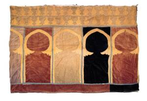 Spanish wall hanging from Lorca castle Murcia, late 18th Century