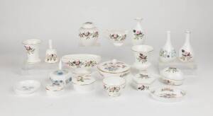Group of Wedgwood porcelain trinket boxes, vases, dishes etc. (25 items)