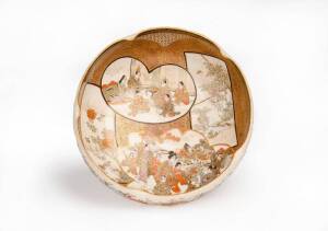 A Satsuma bowl of circular form, Meiji Period (1868-1912)
