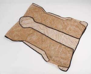 A Chinese bamboo summer vest, 19th century