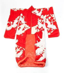 Two Japanese silk kimonos, early to mid 20th Century.