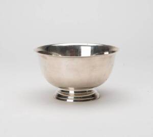 PAUL REVERE reproduction American sterling silver bowl by Gorham. 330 grams