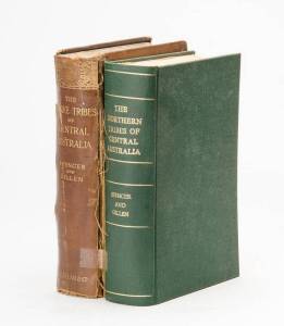 AUSTRALIAN ABORIGINES: "The Native Tribes of Central Australia" [1899] & "The Northern Tribes of Central Australia" [1904], both by Spencer & Gillen; the latter rebound.
