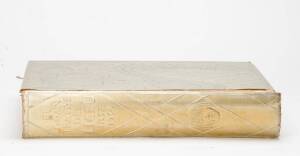 SPANISH THEATRE: "El Gran Teatre del Liceu de Barcelona 1837-1930" by Francesc Carreras i Candi [1931] &nbsp;from a limited edition of 750. Original metallic binding (spine needs attention)