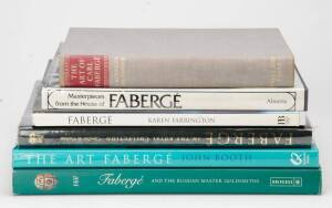 FABERG&Eacute;: A collection of hard-cover books including "Faberge in AMerica", "Faberge in the Royal Collection", "The Art of Carl Faberge" and 4 others; profusely illustrated. (7 items).