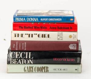 FILM & THEATRE: A collection of books covering theatre, film, opera, etc. Most in h/c with d/j (55+ items).